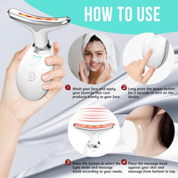 LED Glow Neck & Face Massager